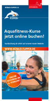 Infoflyer Aquafitness-Kurse